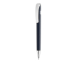 Recycled plastic pen, Dokumental® refill, blue writing colour navy-blue