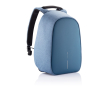 Recycled anti-theft backpack for 15.6\" laptop colour blue