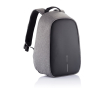Small anti-theft laptop backpack for employees, 13.3\" colour grey