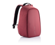 Small anti-theft laptop backpack for employees, 13.3\" colour red