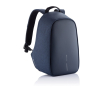 Small anti-theft laptop backpack for employees, 13.3\" colour navy-blue