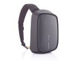 Anti-theft backpack with USB and RFID ports colour black