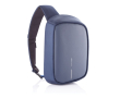 Anti-theft backpack with USB and RFID ports colour navy-blue