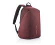 Anti-theft laptop backpack with RFID pockets, 15.6\" colour burgundy