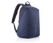 Anti-theft laptop backpack with RFID pockets, 15.6\" colour navy-blue