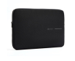 Water-repellent RPET 1200D fabric laptop sleeve, 14\" colour black