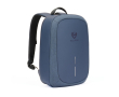 Waterproof anti-theft RPET backpack with RFID protection, 16\" colour navy-blue