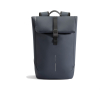 Multipurpose backpack with water-resistant fabric and flap, 16\" laptop colour navy-blue