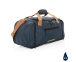 Urban-style travel bag in recycled polyester colour navy-blue