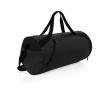 RPET sports bag with adjustable shoulder strap, 25 L colour black