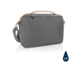 Minimalist eco briefcase, printable, 15.6\" colour dark grey