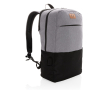 Durable fabric backpack with RFID and USB, 15.6\" laptop, Smart colour black