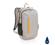 Branded backpack with colour detail for 15\" laptop colour light brown