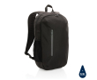 Branded backpack with colour detail for 15\" laptop colour black
