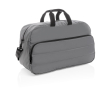 Modern eco sports bag, Pocket Impact RPET colour dark grey