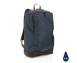 Corporate versatile backpack in recycled polyester colour navy-blue