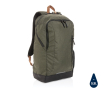 Corporate versatile backpack in recycled polyester colour dark green