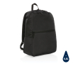 Basic backpack made from recycled materials colour black