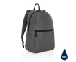 Basic backpack made from recycled materials colour grey