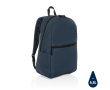Basic backpack made from recycled materials colour navy-blue