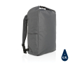 Recycled roll-top backpack with AWARE™ colour dark grey