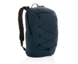 Promotional hiking backpack with multiple pockets colour navy-blue