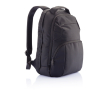 Eco laptop backpack in recycled polyester, 15.6\" colour black
