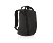Youth-style RPET laptop backpack with compartments, 14\" colour black