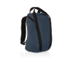 Youth-style RPET laptop backpack with compartments, 14\" colour navy-blue