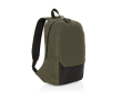 RPET travel backpack available in various colours, fits 15.6\" laptop colour green