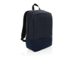 RPET laptop backpack with interior organisers, 15.6\" colour navy-blue