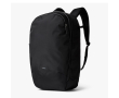 RPET travel backpack with 16\" laptop compartment colour black