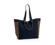 Recycled canvas shopper-weekender bag, 18L capacity, 400 g/m² colour navy-blue