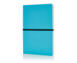 Softcover colourful notebook, A5, ruled pages colour blue