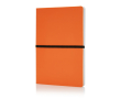 Softcover colourful notebook, A5, ruled pages colour orange