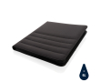 Quality recycled portfolios with pockets, A4 RPET colour black