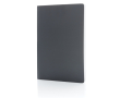 Eco notebook with stone paper, A5, ruled pages colour dark grey