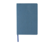 Hardcover FSC® certified notebook, A5, ruled pages colour blue