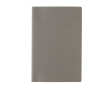 Softcover FSC® certified notebook, A5, ruled pages colour grey