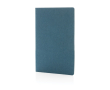 Softcover FSC® certified notebook, A5, ruled pages colour blue