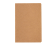 Softcover FSC® certified notebook, A5, ruled pages colour brown