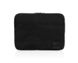 Recycled 300D polyester laptop sleeve, 14\" colour black