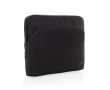 RPET sleeve with lining and front pocket, 15.6\" colour black