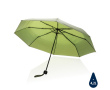 Foldable recycled plastic umbrella in bright colours, Ø95 cm colour green
