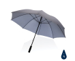 Oversized manual umbrella in recycled materials, Ø130 cm colour dark grey