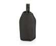 RPET wine bottle cooler sleeve in assorted colours colour black