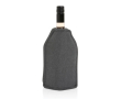 RPET wine bottle cooler sleeve in assorted colours colour grey
