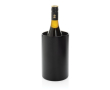 Recycled stainless steel wine cooler bucket colour black