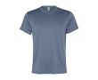 Men's recycled polyester sports t-shirt, 100 g/m², Roly colour blue gray