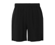 Unisex recycled polyester short sports shorts, 100 g/m², Roly colour black